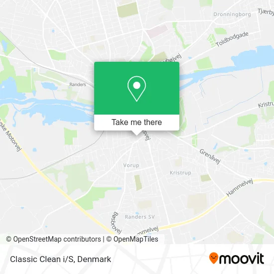 Classic Clean i/S map