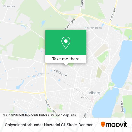 Oplysningsforbundet Havredal Gl. Skole map