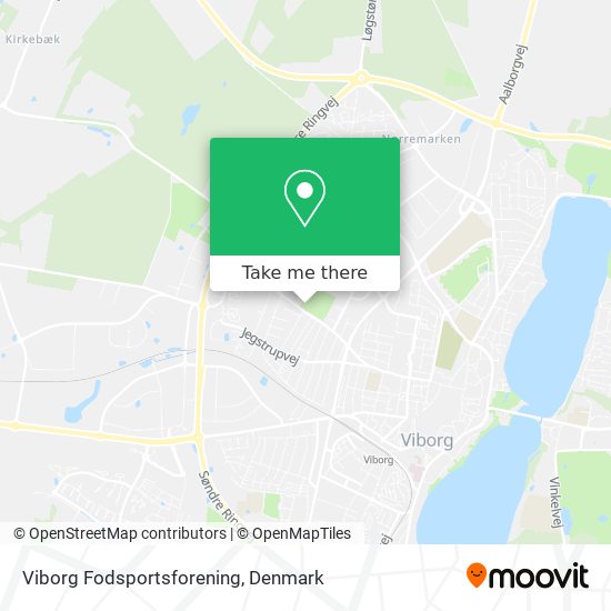 Viborg Fodsportsforening map