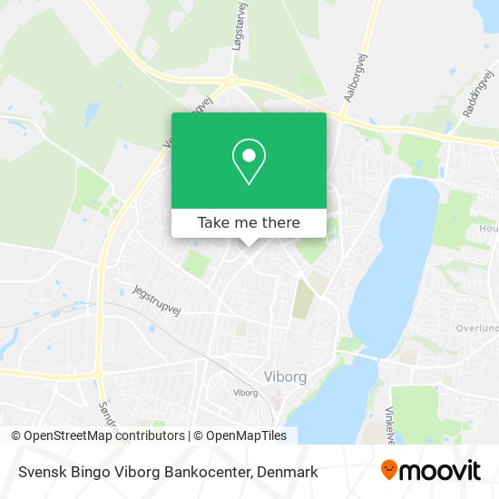 Svensk Bingo Viborg Bankocenter map