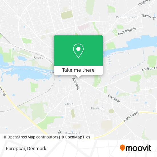Europcar map
