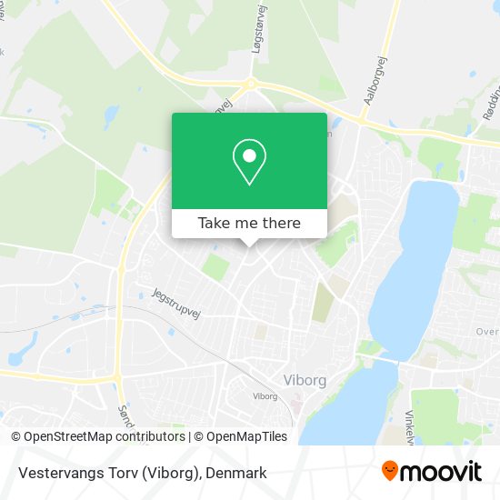 Vestervangs Torv (Viborg) map