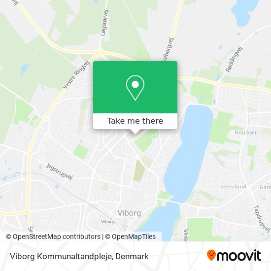 Viborg Kommunaltandpleje map