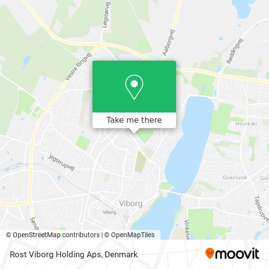Rost Viborg Holding Aps map