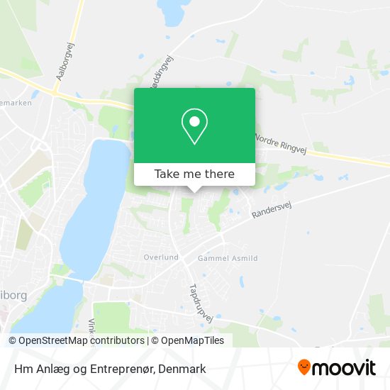 Hm Anlæg og Entreprenør map