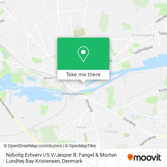 Nybolig Erhverv i / S V / Jesper B. Fangel & Morten Lundhøj Bay Kristensen map