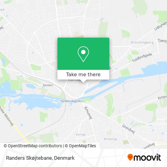 Randers Skøjtebane map