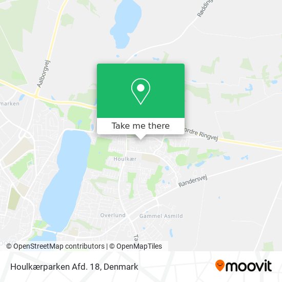 Houlkærparken Afd. 18 map