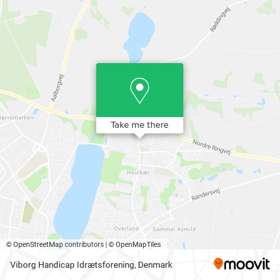 Viborg Handicap Idrætsforening map