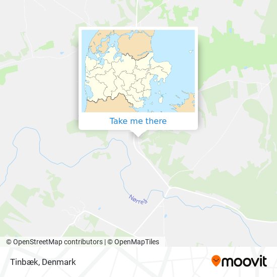 Tinbæk map