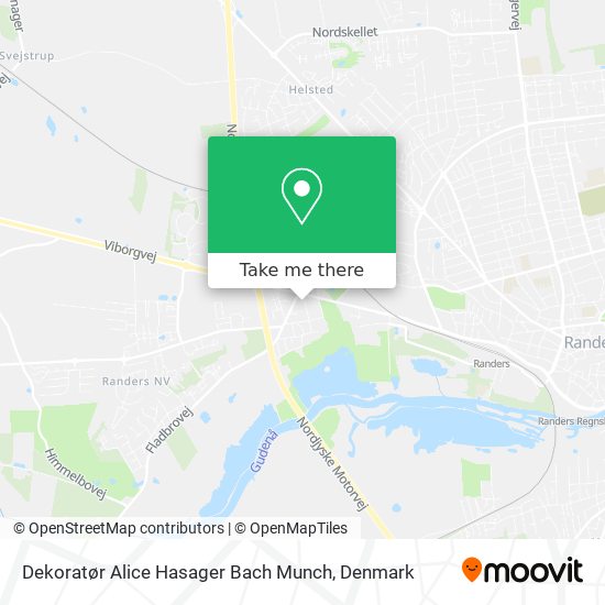 Dekoratør Alice Hasager Bach Munch map