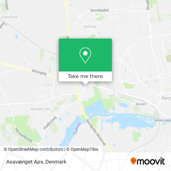 Asavænget Aps map