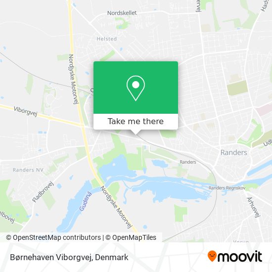 Børnehaven Viborgvej map