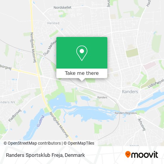 Randers Sportsklub Freja map
