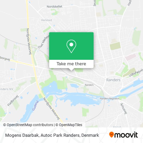 Mogens Daarbak, Autoc Park Randers map