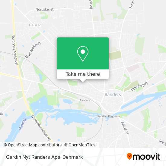 Gardin Nyt Randers Aps map