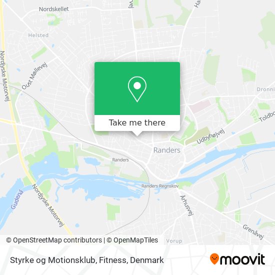 Styrke og Motionsklub, Fitness map
