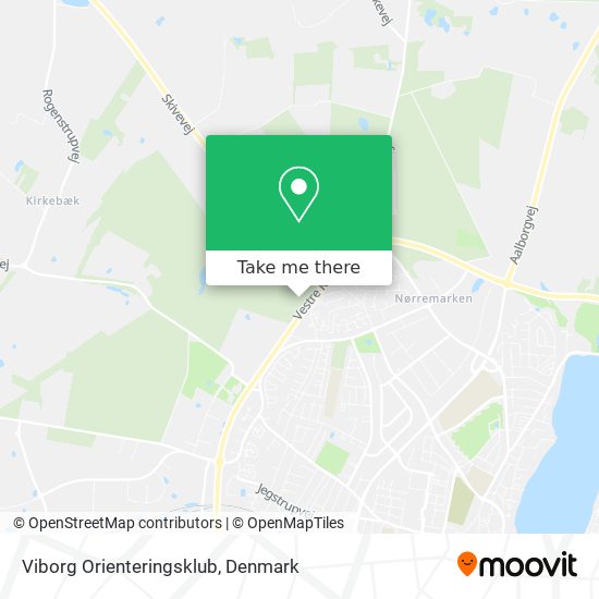 Viborg Orienteringsklub map