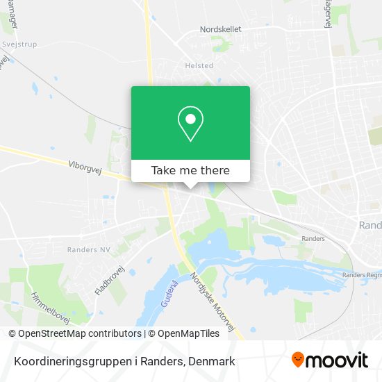 Koordineringsgruppen i Randers map