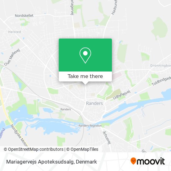 Mariagervejs Apoteksudsalg map