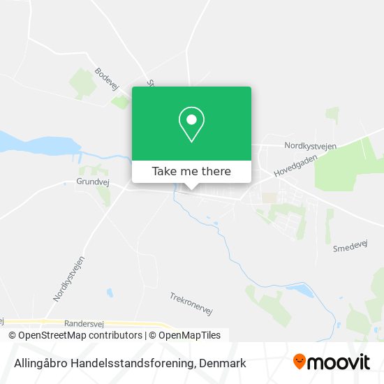 Allingåbro Handelsstandsforening map