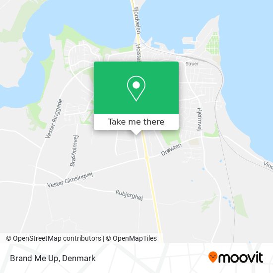 Brand Me Up map