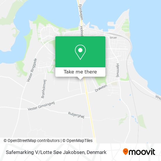 Safemarking V / Lotte Søe Jakobsen map