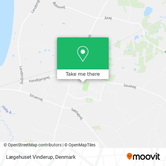 Lægehuset Vinderup map