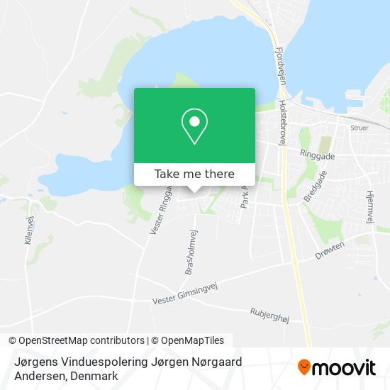 Jørgens Vinduespolering Jørgen Nørgaard Andersen map