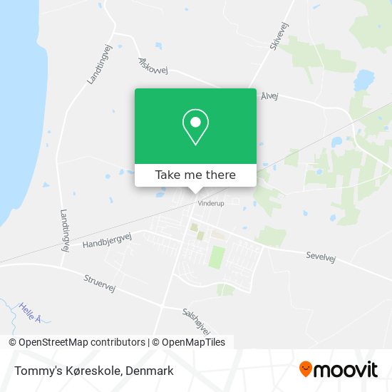 Tommy's Køreskole map