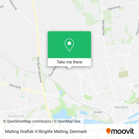Malling Grafisk V / Birgitte Malling map