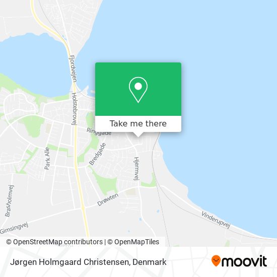 Jørgen Holmgaard Christensen map