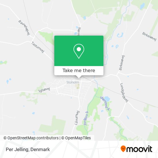 Per Jelling map