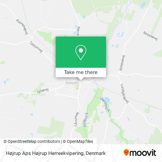 Højrup Aps Højrup Herreekvipering map