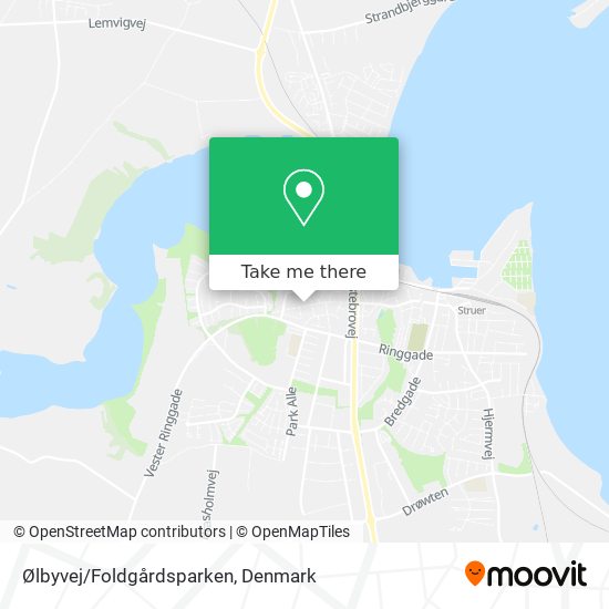 Ølbyvej/Foldgårdsparken map