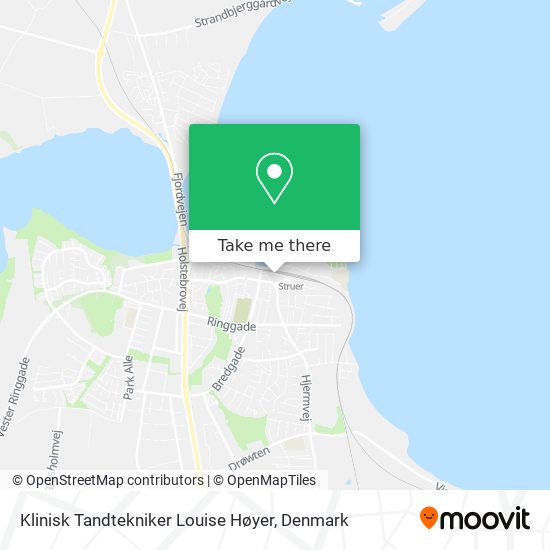 Klinisk Tandtekniker Louise Høyer map