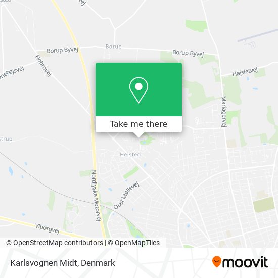 Karlsvognen Midt map