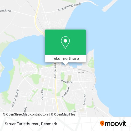 Struer Turistbureau map