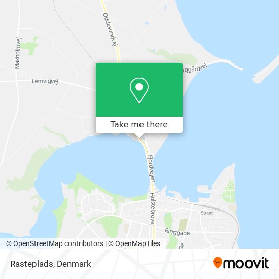 Rasteplads map