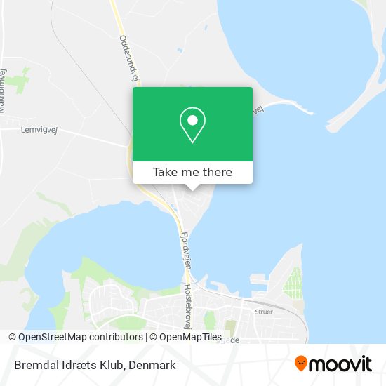 Bremdal Idræts Klub map