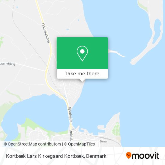 Kortbæk Lars Kirkegaard Kortbæk map