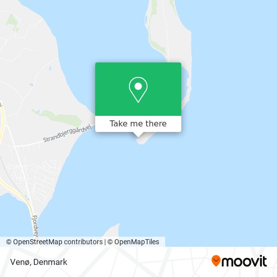 Venø map