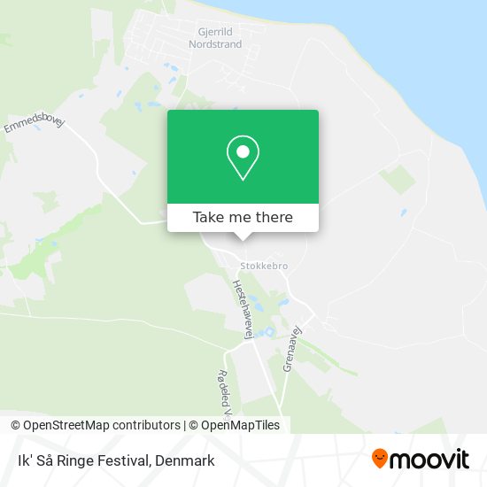 Ik' Så Ringe Festival map