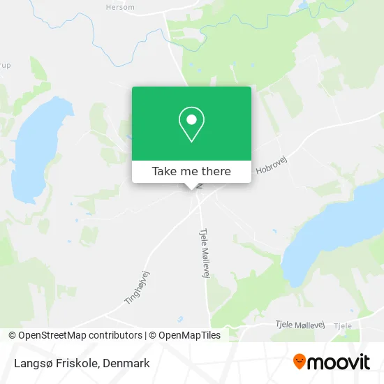 Langsø Friskole map