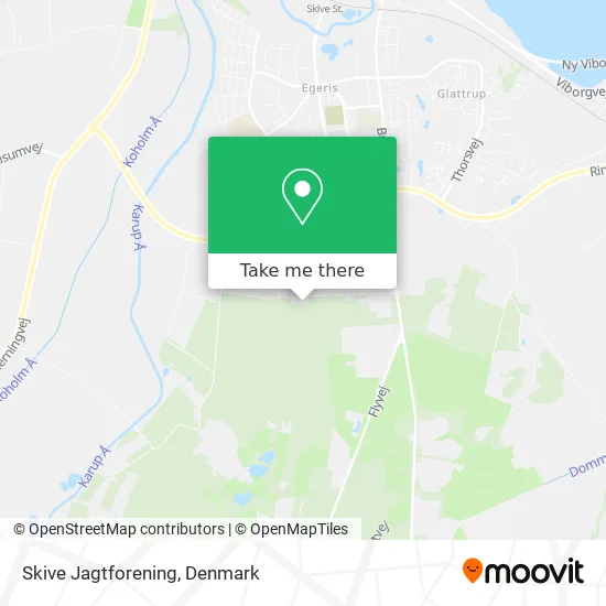 Skive Jagtforening map