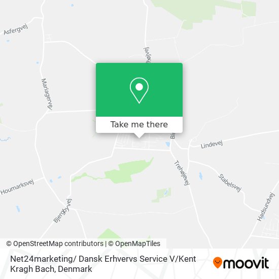 Net24marketing/ Dansk Erhvervs Service V / Kent Kragh Bach map