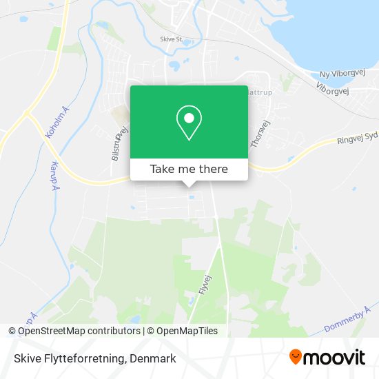 Skive Flytteforretning map