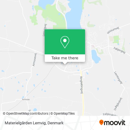 Materielgården Lemvig map