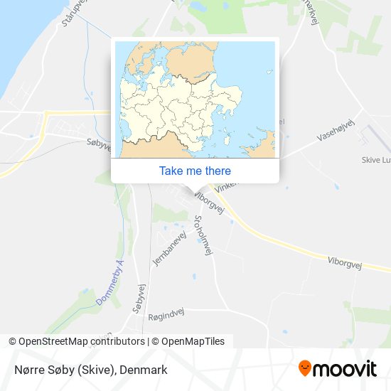 Nørre Søby (Skive) map