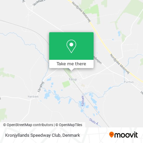 Kronjyllands Speedway Club map